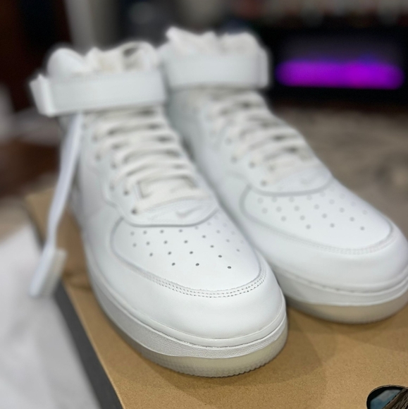 Nike UPTOWNS Air Force 1 Mid 07 Sneakers- Men's Size 13  NIB - Picture 4 of 8